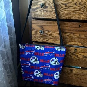 Handmade Buffalo Bills Shoulder Bag w/ strap